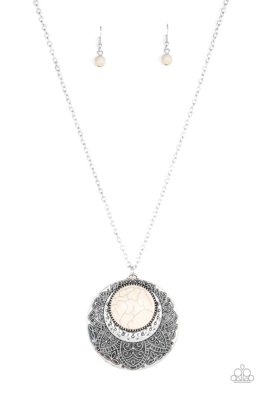 Medallion Meadow-White