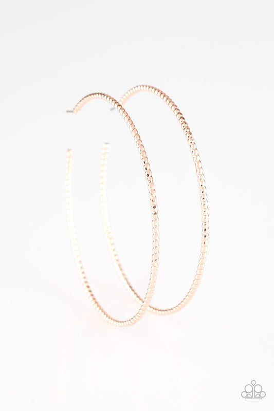 Hooked On Hoops - Rose Gold