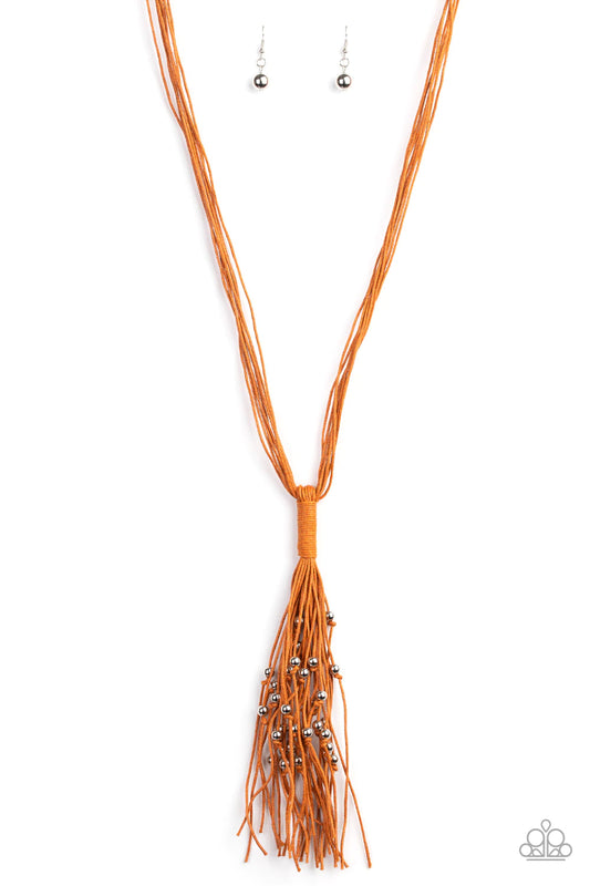 Hand Knotted Knockout-Orange