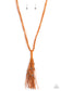 Hand Knotted Knockout-Orange