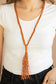 Hand Knotted Knockout-Orange